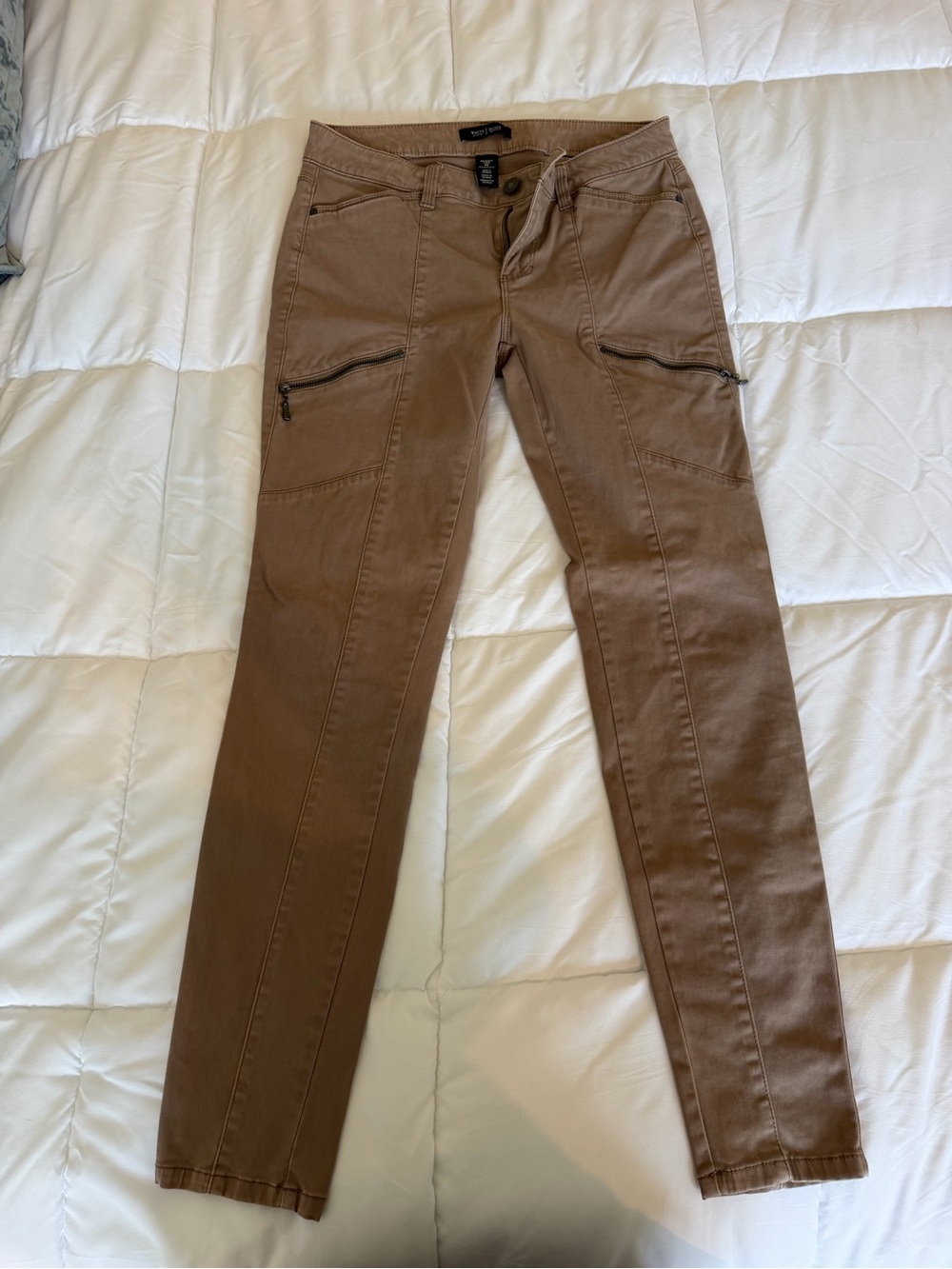White House Black Market Skinny Pants in Brown